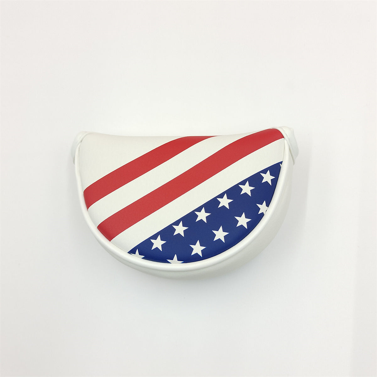 Patriotic USA Flag Golf Mallet Head Cover with Magnetic Closure - Small