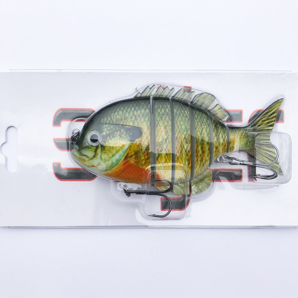 Large Game Fish Crankbait & Swimbait Set - 6 Inch Blue Gill & Pumpkinseed