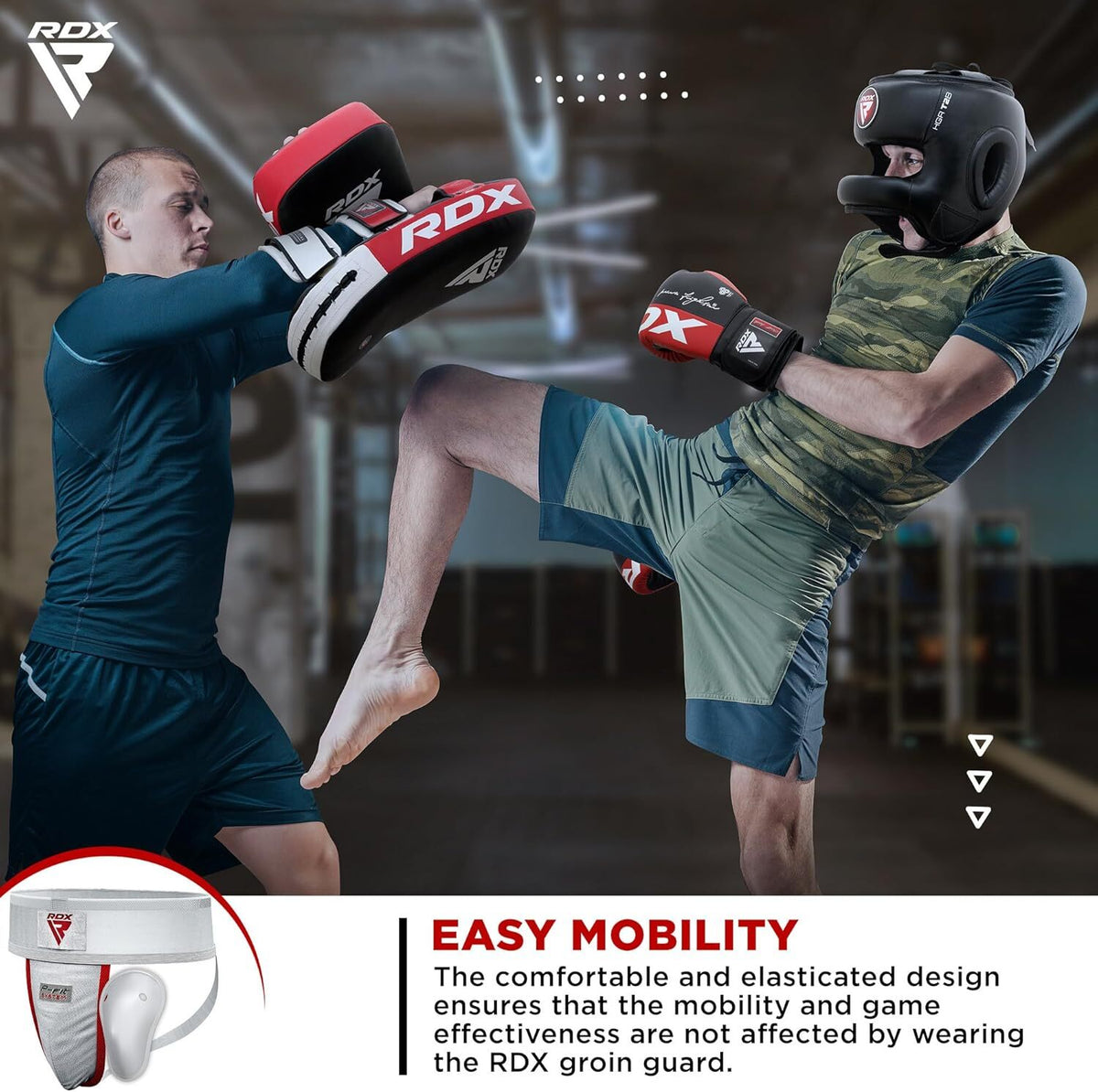 Boxing Groin Guard for Muay Thai, Kickboxing & Martial Arts - Impact Protection