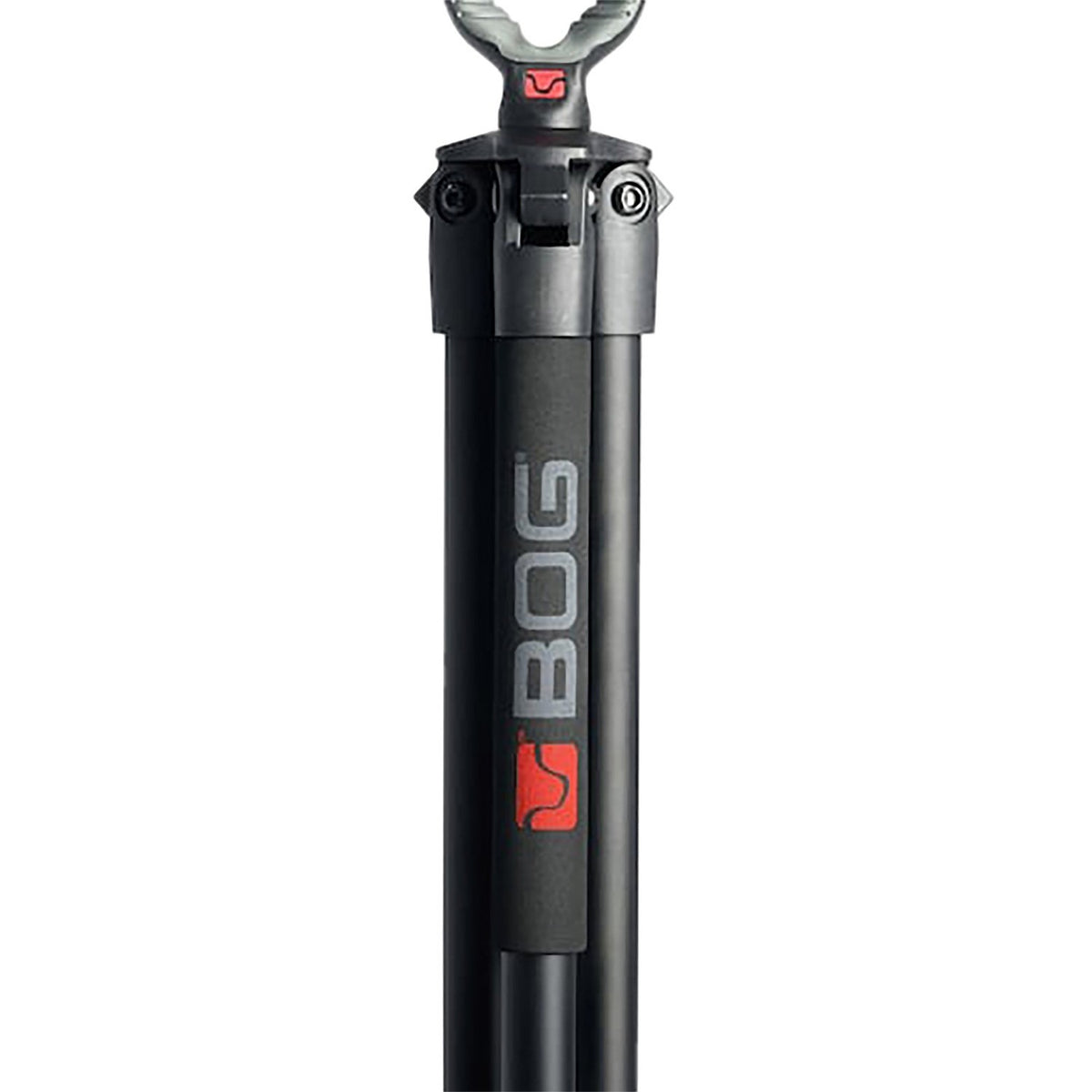 Lightweight Hunting Tripod Support Stick with Adjustable Height - Black