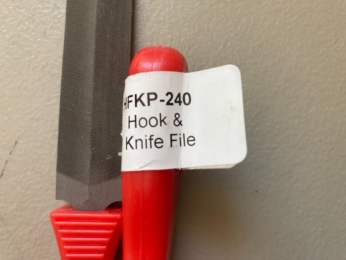 Anglers Choice Double-Sided Knife & Hook Sharpeners Hand Files - 2 Pack