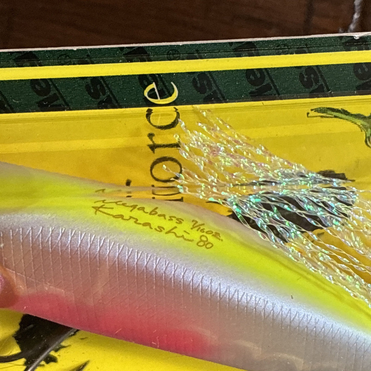 (Lot of 3) Megabass Karashi 80mm 7/16oz Slow Sinking JDM Fishing Lures - New Assorted Colors