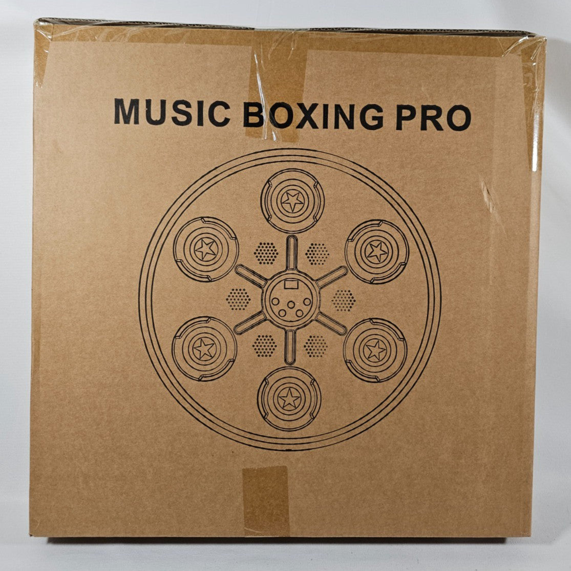 Wall-Mounted Bluetooth Boxing Machine with Lights & Gloves for Home Fitness