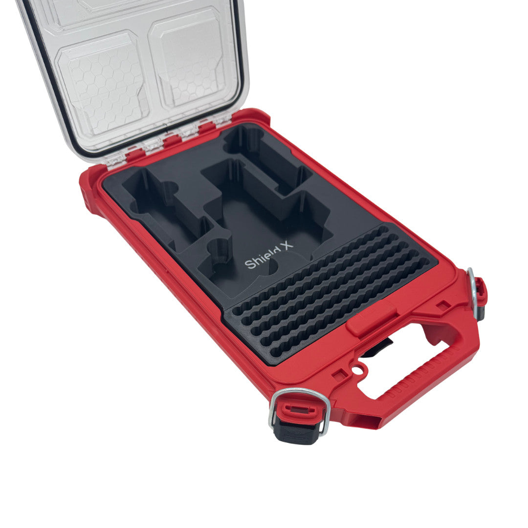 Gun Storage Insert for Smith & Wesson M&P9 Shield X with Optic - Milwaukee Packout Compatible