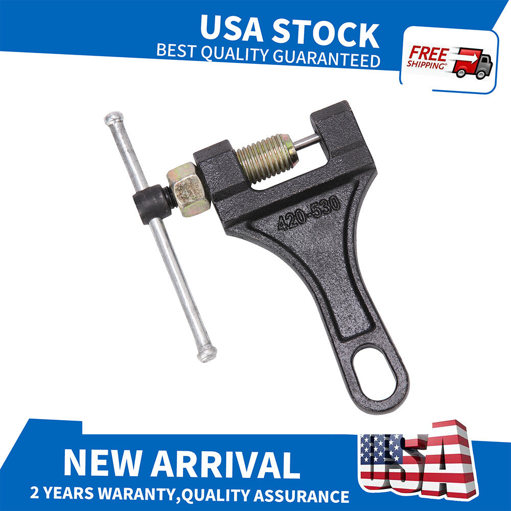 Bicycle Chain Breaker Tool for 420-530 Chain Links - Dirt Bike Repair