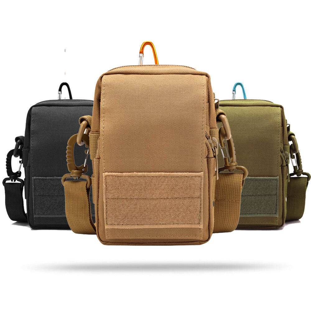 Tactical Molle Bag Outdoor EDC Waist Pouch Military Fanny Pack Phone Holder