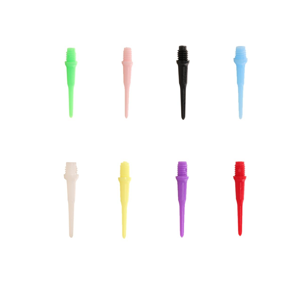 Multicolor Thread Soft Tip Dart Points – 80 Pcs Replacement Tips 2BA