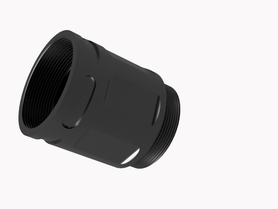 Aim7 Bravo 1.5 Inch Tube Spacer 1.375x24 HUB Thread Extension Aluminum