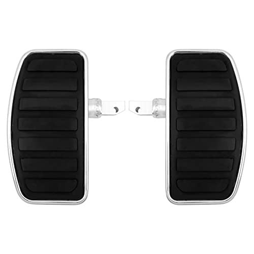 Adjustable Motorcycle Footboards Set for Passenger & Rider Cruisers
