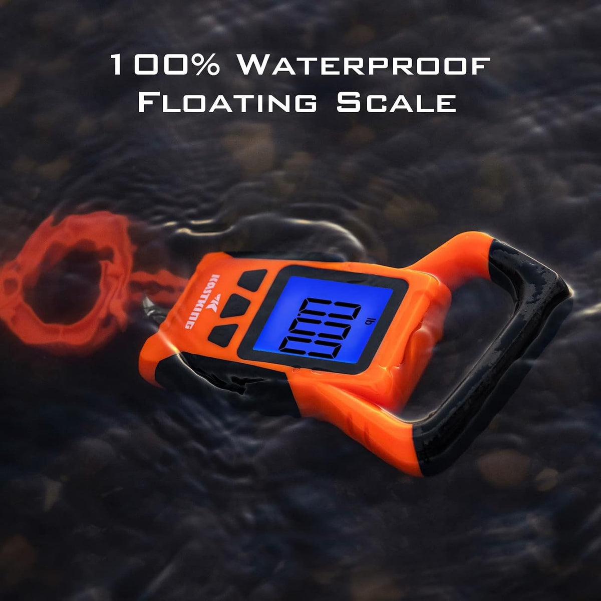 Floating Waterproof Digital Fish Scale with Large Display & Memory