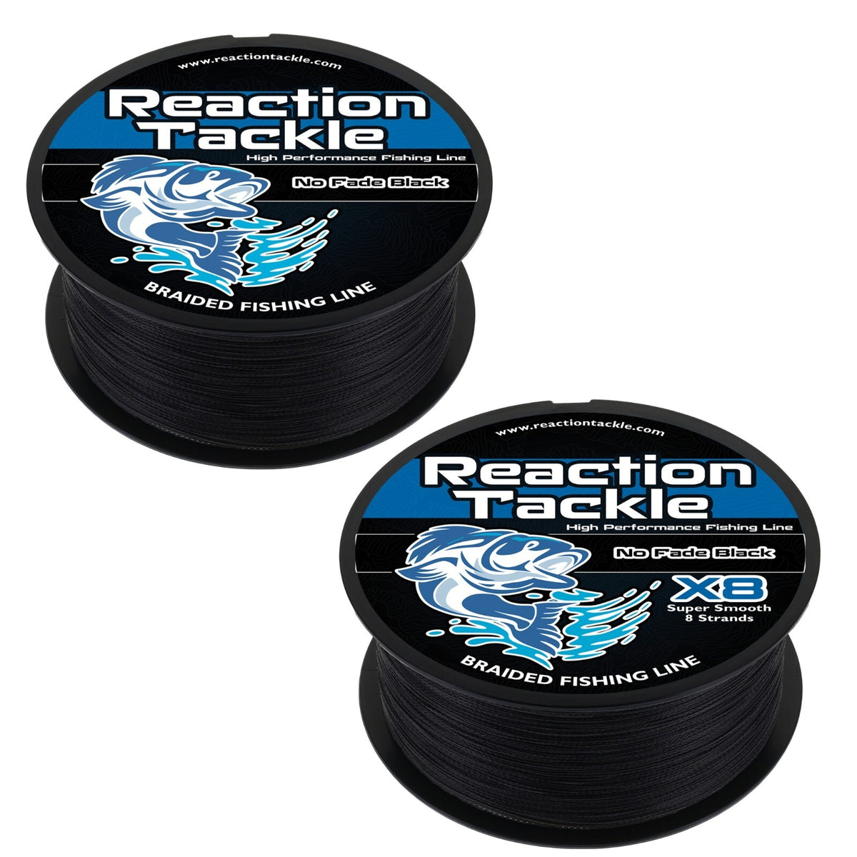 No-Fade Braided Fishing Line - 4 or 8 Strands, High Strength & Long Casting