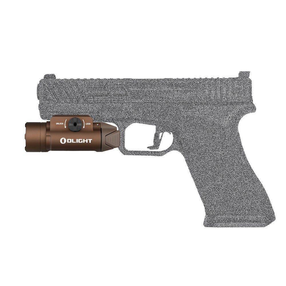 Rechargeable Tactical Rail Light with Mount for Law Enforcement & Hunting