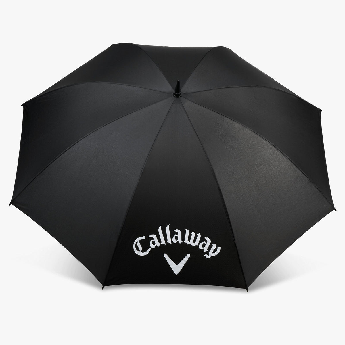Callaway 60-Inch Single Canopy Logo Umbrella Black - Golf & Rain Protection