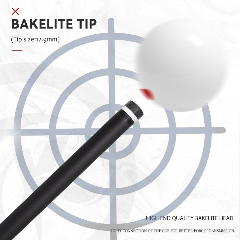 Carbon Fiber 58-Inch 12.9mm Tip Break-Jjump Cue 20oz Billiards Sticks