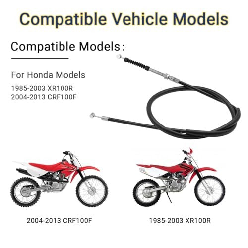 Honda CRF100F & XR100R Front Brake Cable Replacement 2004-2013