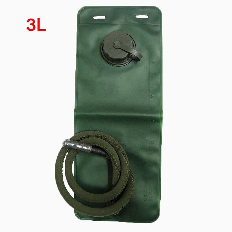 3L Outdoor Hydration Water Bladder Bag for Hiking Camping Trekking