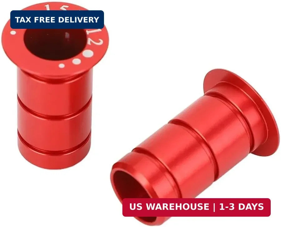 Bike Thru Axle Adapter 15mm to 12mm Aluminum Alloy Front Hub Conversion Kit