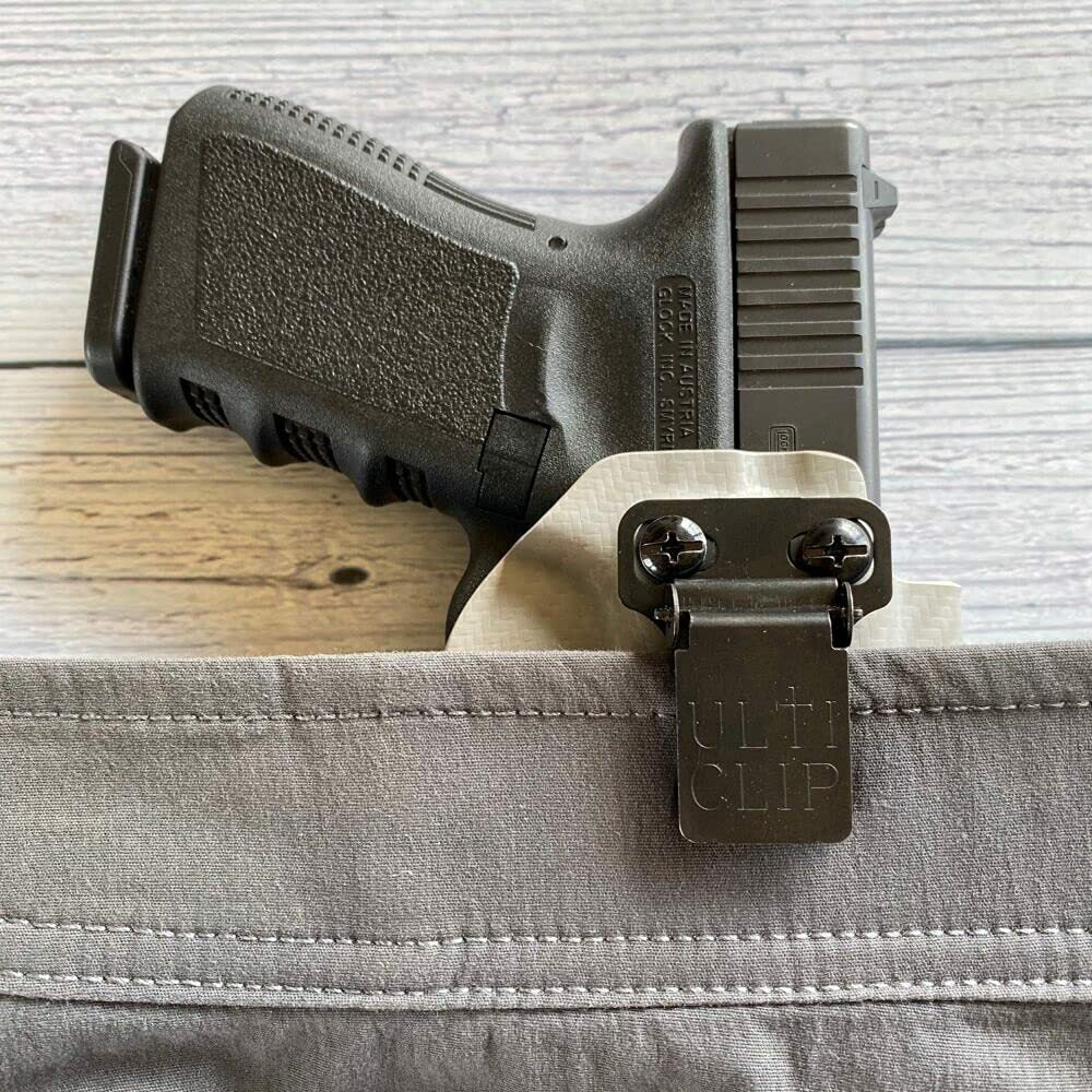 Ulticlip UltiTuck Holster Clip Tuckable Beltless Adjustable IWB