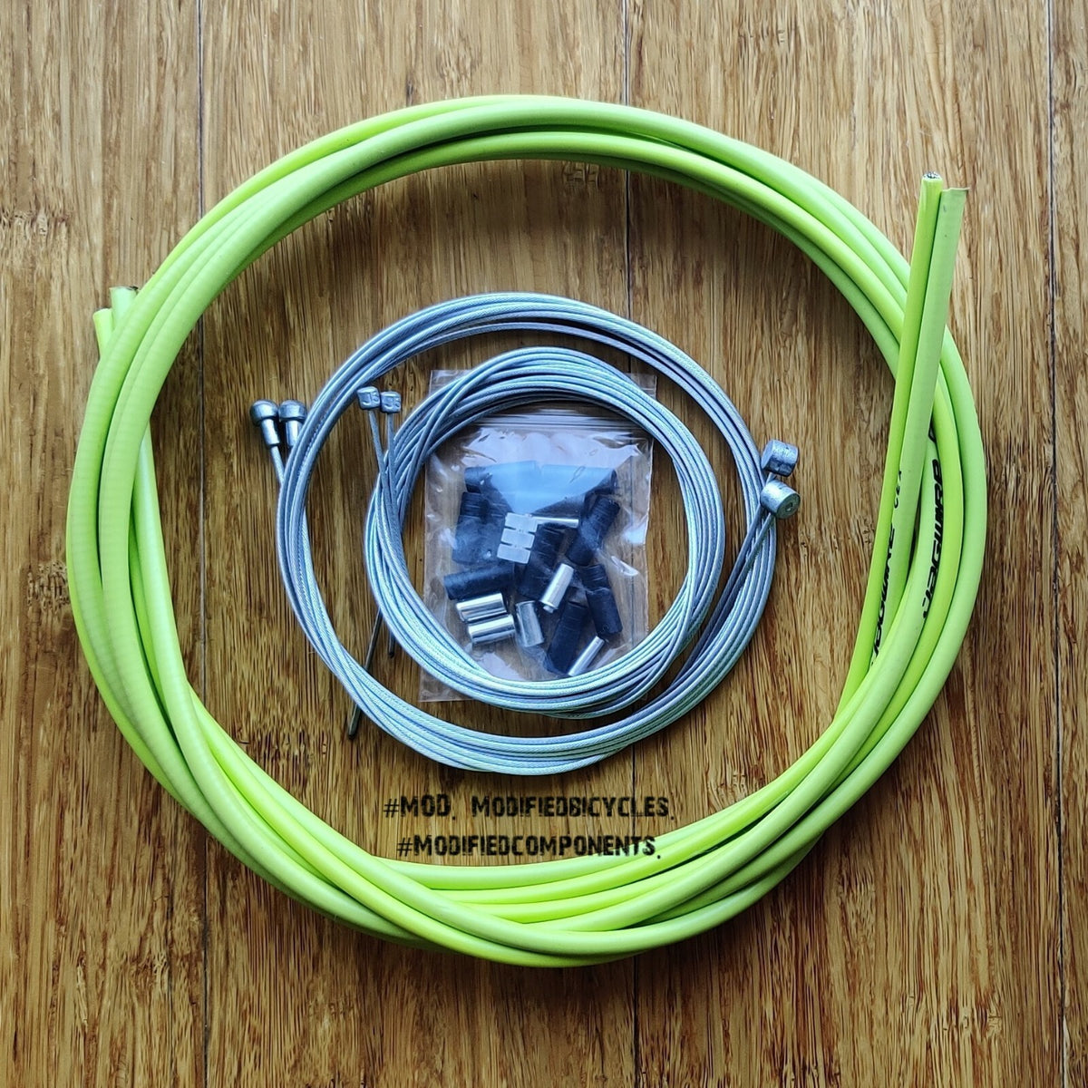 Bike Brake and Shifter Cable Housing Kit - Universal Mountain & Road Bikes