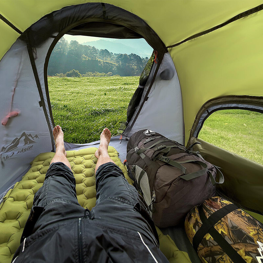 1 Person Camping Pop Up Tent Waterproof Lightweight Easy Setup Hiking Shelter