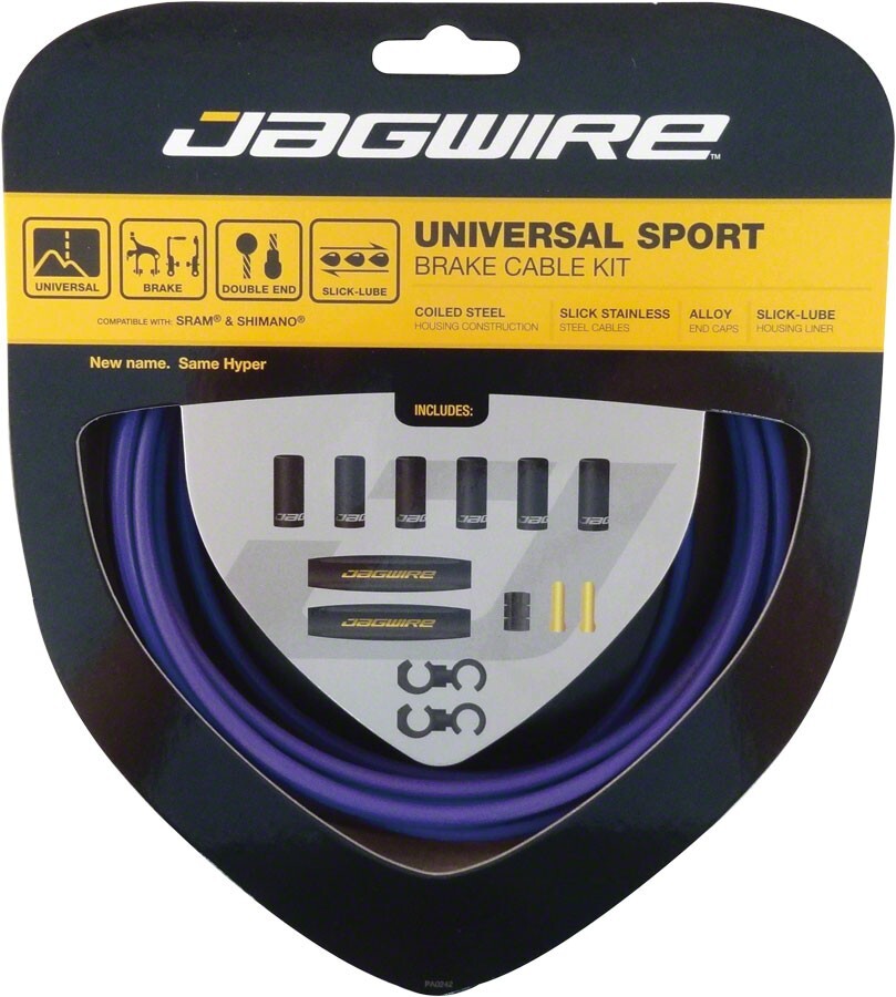 Universal Bike Brake Cable Kit for Shimano SRAM Bikes - All Colors