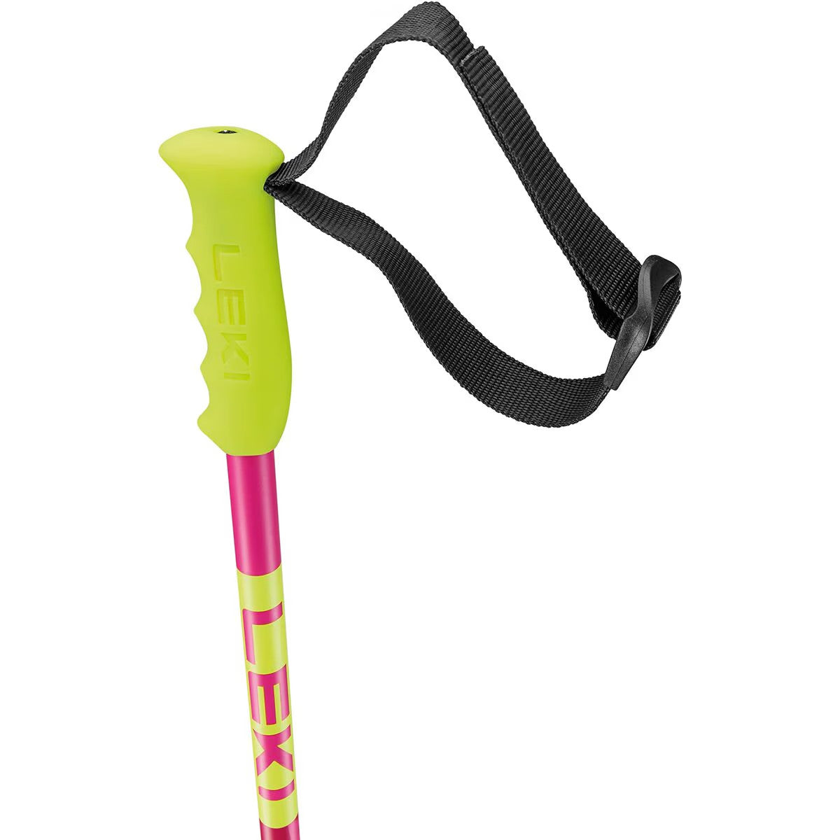 All-Mountain Aluminum Ski Poles with Tacky Grip and Adjustable Strap