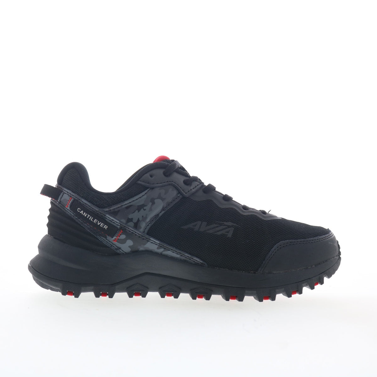 Men's Athletic Hiking Shoes - Extra Wide 4E Trail Sneakers Black