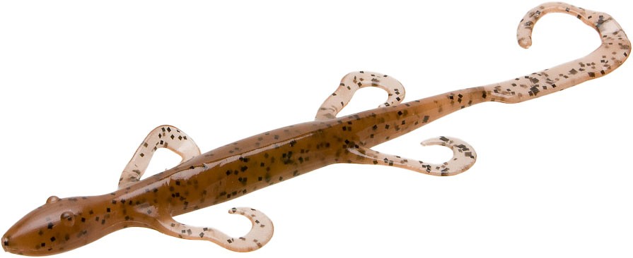 8 Inch Soft Plastic Creature Bait Pack for Bass Fishing - Lizard Lures