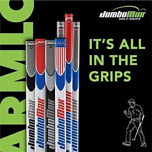 JumboFlat 17 Golf Putter Grip - Oversized Arm-Lock Design, Tour-Approved
