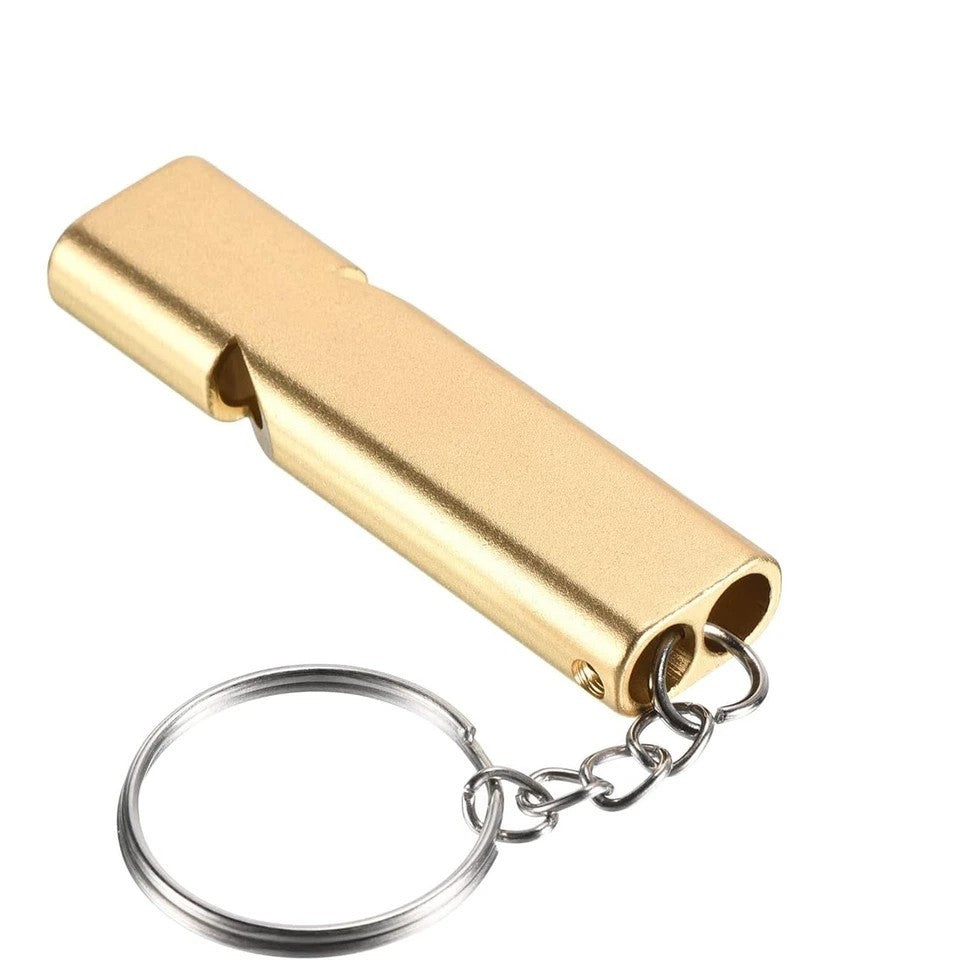 Ultra-Loud Outdoor Emergency Survival Whistle 120dB Keychain Camping Gear