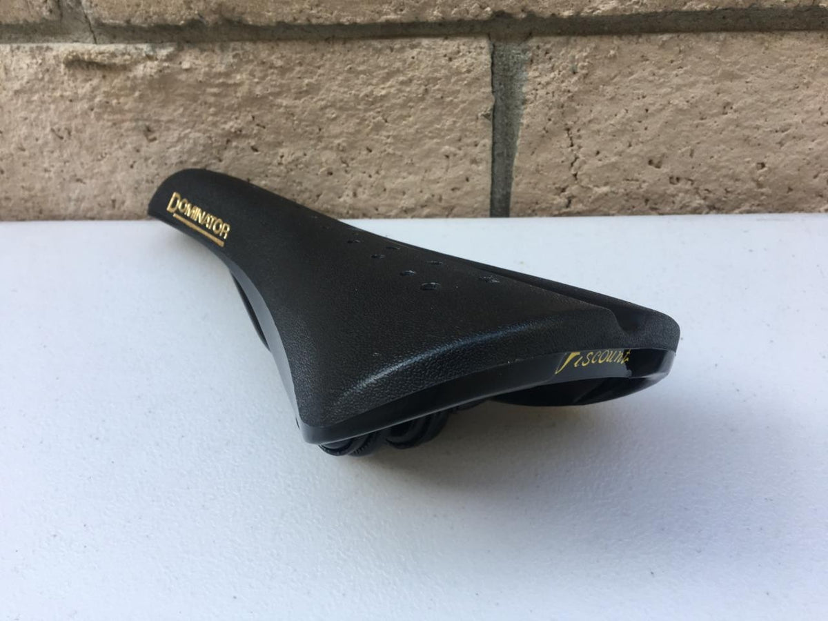 Old School BMX Bicycle Seat - Black Hard Shell for GT Dyno Dominator
