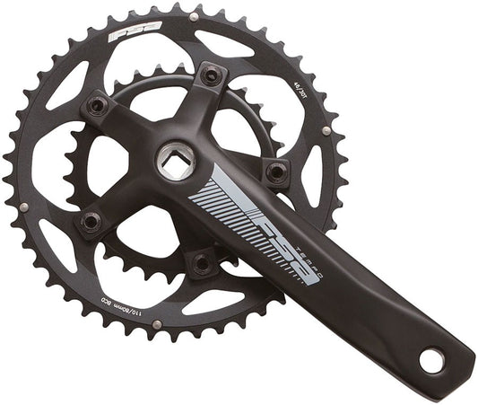 Road Bike Crankset 34/50T Double JIS 170mm Alloy Chainring for Cycling
