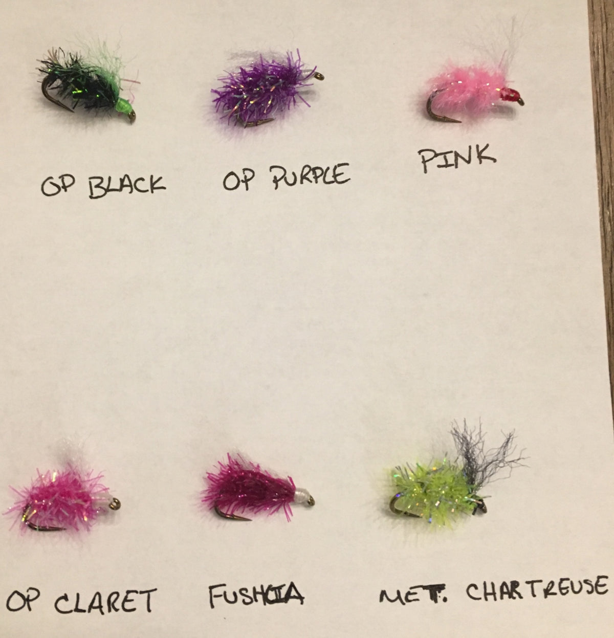 12 Size 4 Strong Mustad Salmon Steelhead Egg Flies with Dressings