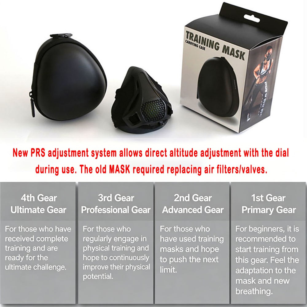 Altitude Training Mask for Cardio Fitness & Endurance Improvement