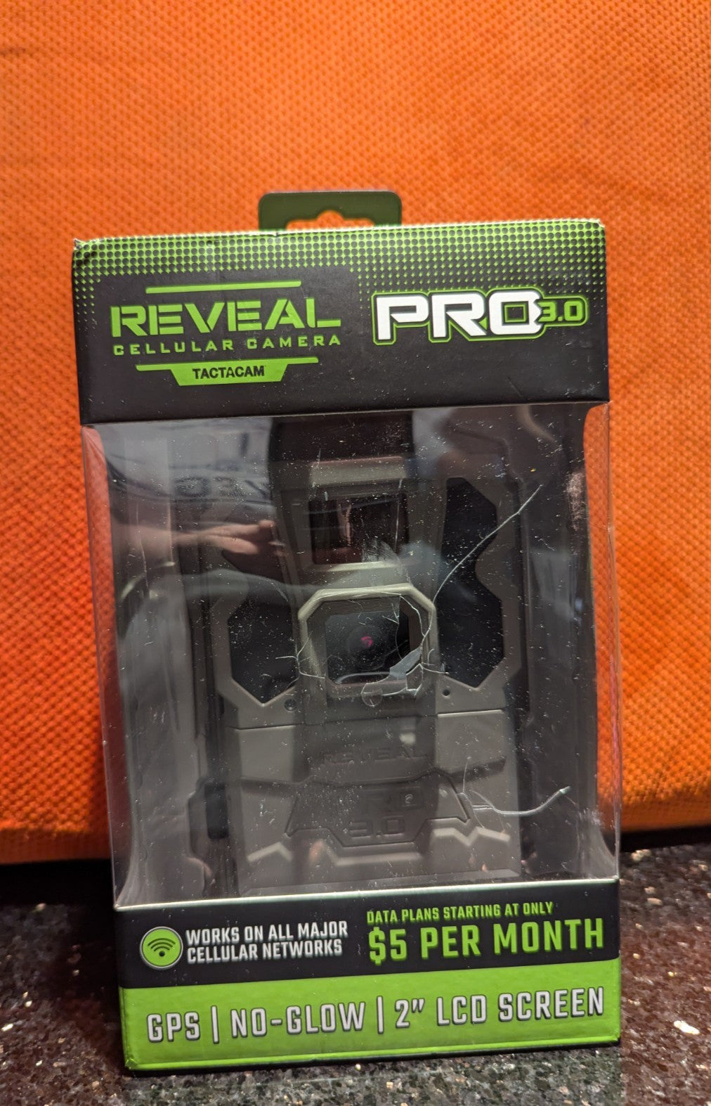 Trail Camera Tactacam Reveal X Pro 3.0 Gray Outdoor Wildlife Monitoring