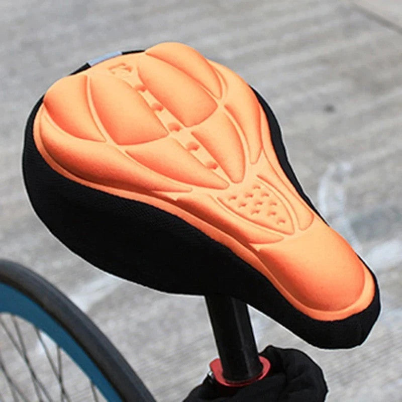 Gel Bike Seat Cover Soft Silicone Saddle Cushion for Cycling Comfort