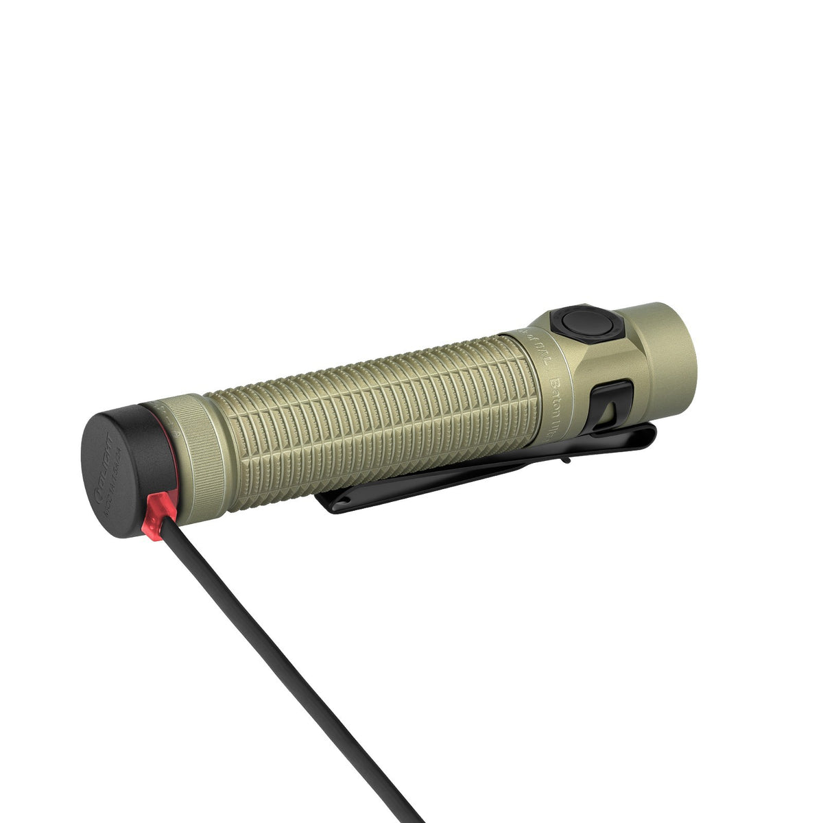 Olight Baton Ultra Olive Green Compact Dual Switch LED Flashlight 1800 Lumens