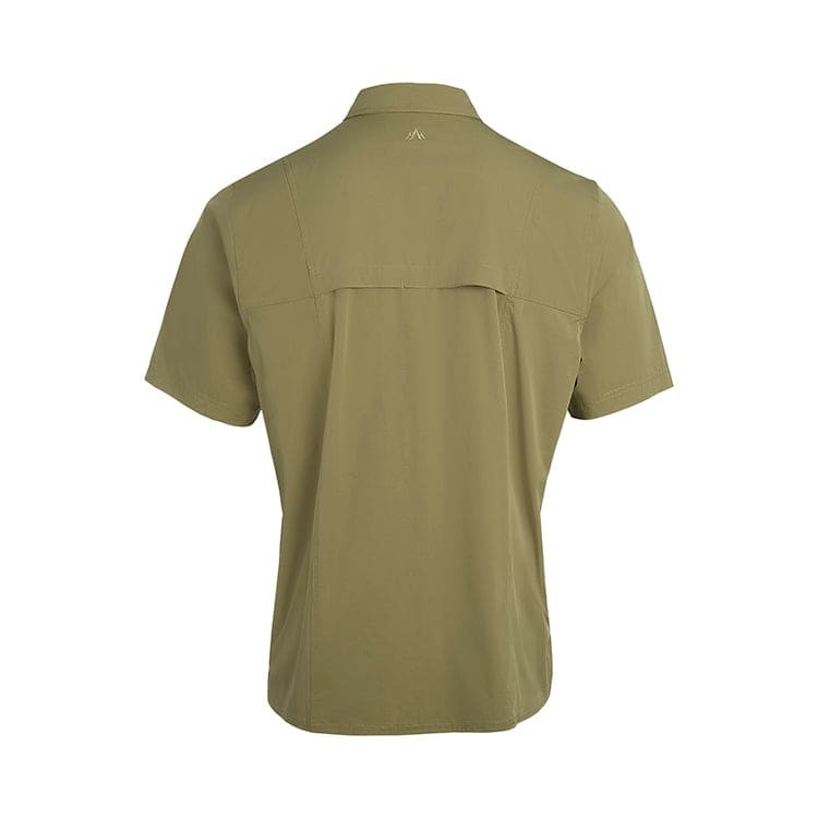Pnuma Outdoors Short Sleeve Shooting Shirt - Dark Herb UPF 30+