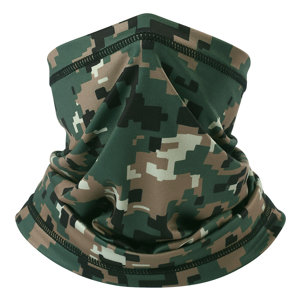 Unbranded Camo Neck Gaiter Face Mask Breathable Bandana Cover Balaclava Multi-Color
