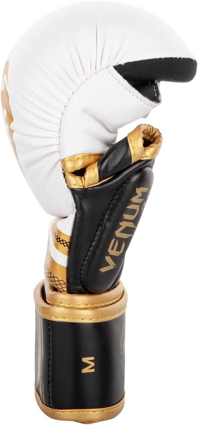 Venum Challenger 3.0 Sparring Gloves - White Black Gold - L/XL