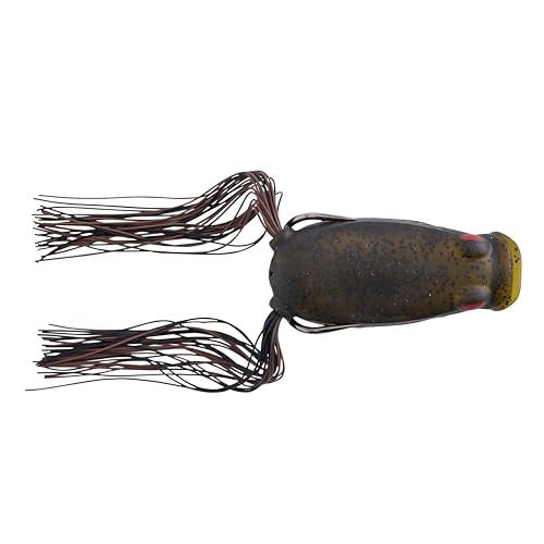 Fishing Frog Lure Popping Green Pumpkin Hollow Body Bass Bait