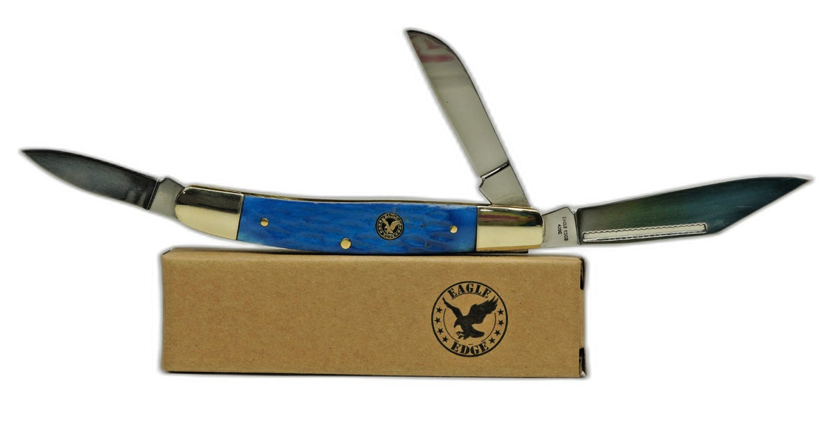 Eagle Edge Pocket Knife - Multi-Style Folding Knife with Multiple Blade Options