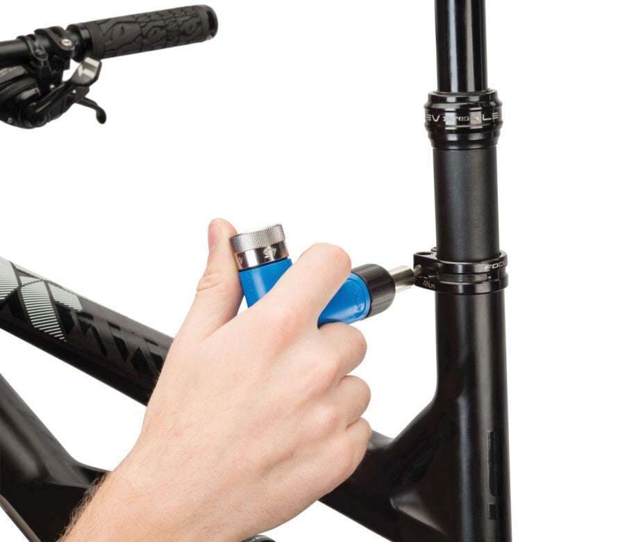 Adjustable Bike Torque Wrench 4-6Nm with Hex and T25 Bits - Bicycle Maintenance Tool