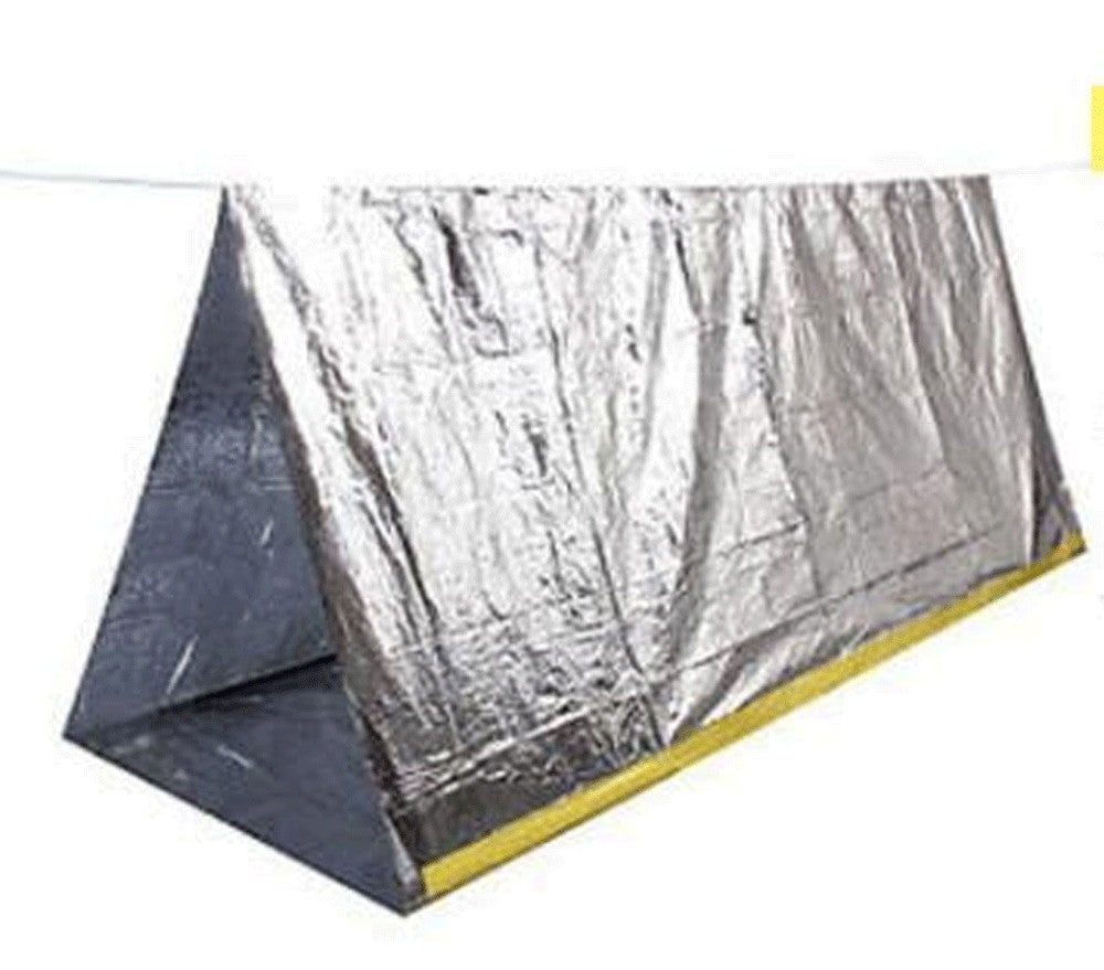 Emergency Survival Tent Reflective Shelter Bag 8ft x 4ft Compact & Reusable