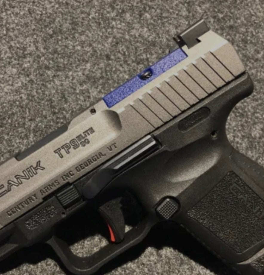 Canik TP9 Elite SC Optics Slot Cover Plate - Customizable Color