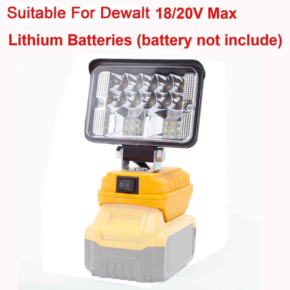Outdoor LED Work Light Flood Lamp Portable Floodlight for Construction and Camping