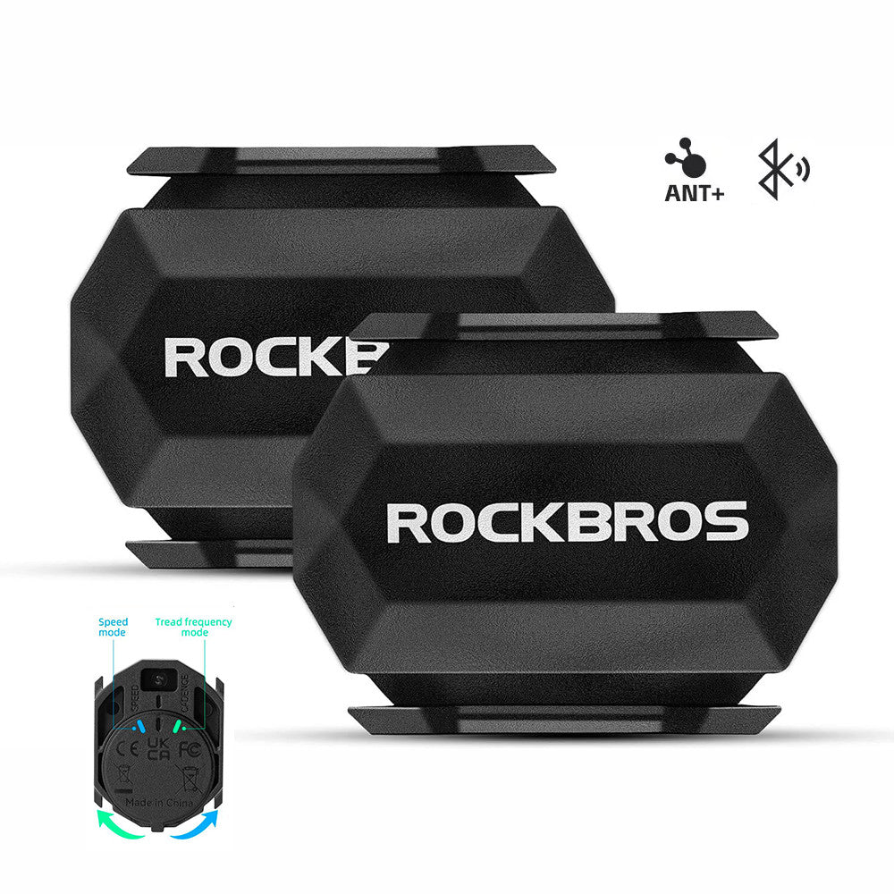 Wireless Bike Speed and Cadence Sensor Bluetooth ANT+ Waterproof 2pcs