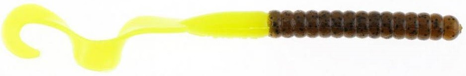 Fishing Power Worms 10 Inch 8 Pack - Soft, Ribbontail Design for All Fish Species