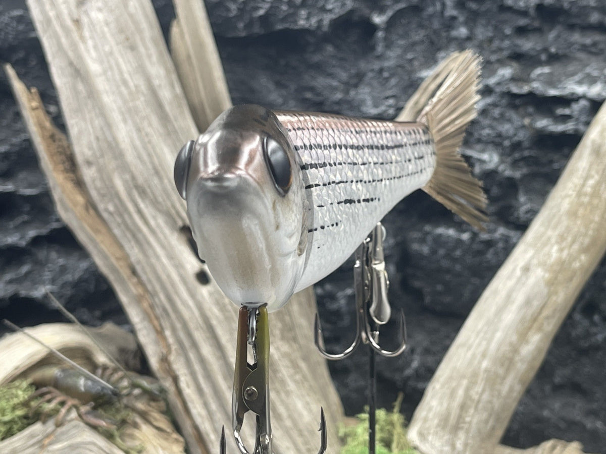 7-Inch Soft Plastic Bait for Bass Fishing - KGB 6th Sense Style Glider