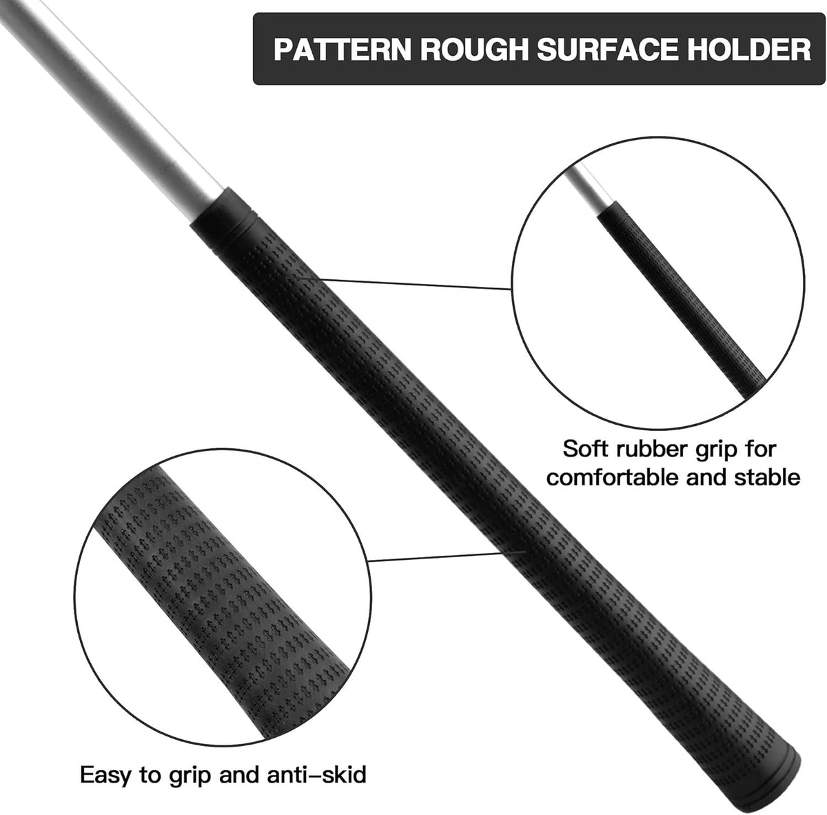 33-Inch Right Handed Golf Putter with Alignment Line and Disassemblable Design
